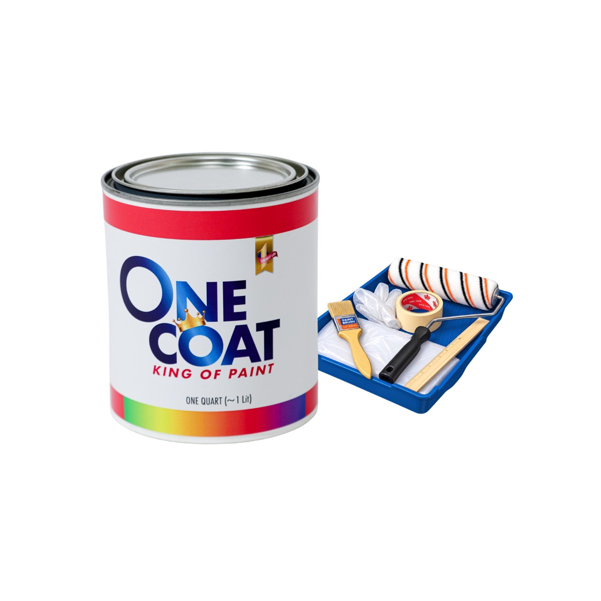 Lon sơn OneCoat Pro 1 lít kèm bộ KIT thi công